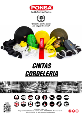 PONSA Catálogo de Cintas